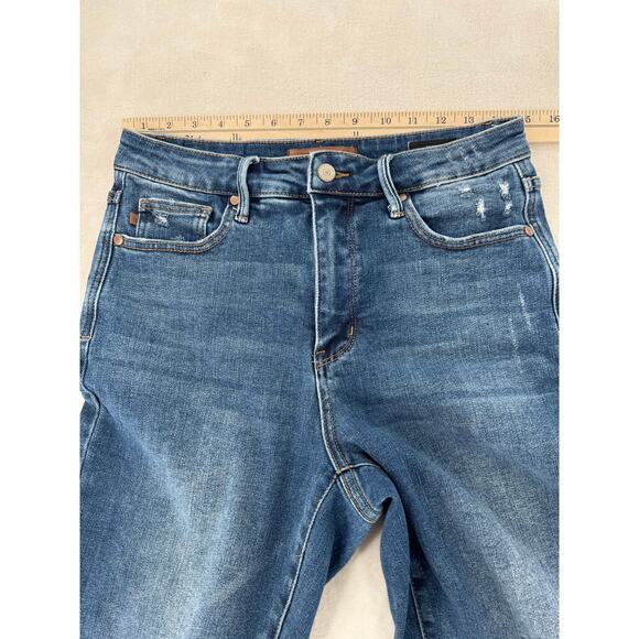 Judy Blue High Rise Slim Jeans Tummy Control 9 29 Johanna - Picture 9 of 12